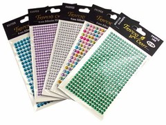 Adhesive Rhinestone Gems Stick On 1998 pcs Lot 5 Clear Purple Green Blue Wedding