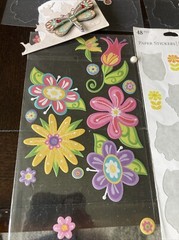 Various Spring Stickers Flowers Birds Dragonfly Easter
