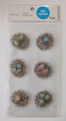 Birds Nests & Eggs Scrapbooking Stickers by Recollections