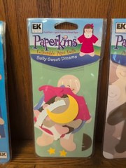 EK Success Paperkins Paper Dolls (Lot of 3) Scrapbooking Children Arts & Crafts