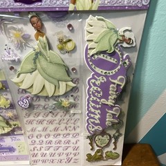 Disney Princess and the Frog Scrapbook Sticker Value Pack, MPN 53-80009