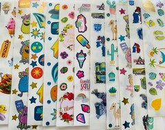 575+ Stickers Mxd Themes, Cat In the Hat, Mickey Mouse, Bluey, Disney Themes +