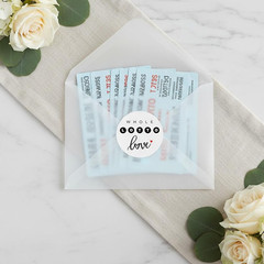 Lottery Ticket Envelope Stickers: 120 Pcs 1.6″ round Seals Decals – Vellum Favor