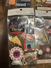 6 PACKS BY RECOLLECTIONS 3D STICKERS AIR FORCE SOFTBALL FAMILY SCRAPBOOKING