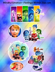 Inside Out Sticker Set – 21 Piece