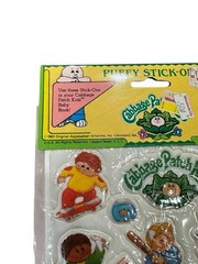Vintage Cabbage Patch Puffy Stickers Birthday Party Kids At Play 1983 Style 2
