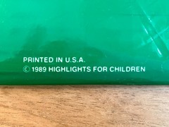 1989 Highlights for Children Sealed Dinosaur Stickers 40+ in original packaging