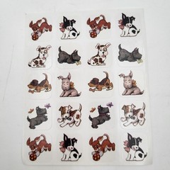 Lots of 4 Assorted Mary Engelbreit Stickers Scottie Dogs-See Pictures!