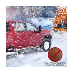 Running Boards Fit For 2022-2025 Toyota Tundra CrewMax, Carbon Steel
