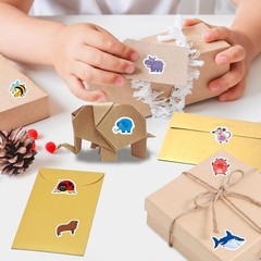 1300+ Stickers for Kids, 8 Sheets Cute Animal Stickers Bulk for Classroom Crafts