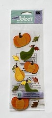 Fall Harvest Pumpkin A Touch of Jolee’s New Pack Dimensional EK Success Stickers