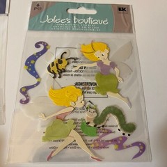 Jolee’s Boutique K&Company Recollections Fairies Spring Scrapbook Stickers