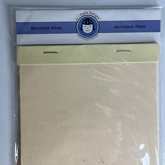 Lo Of lil Davis Designs Matchbook Album Slash Pockets & Button & String Pockets