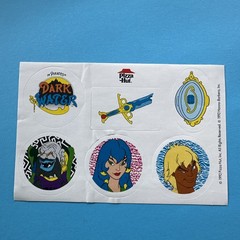 Vintage 90s Pizza Hut Promotional Pirates of Dark Water Sticker Sheet 1992