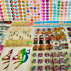 Love Heart Themed Set 999+ Stickers Scrapbooking DIY Cards Planners Teacher Kids