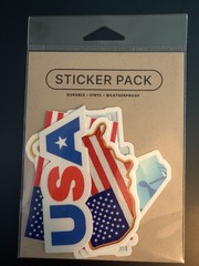 America Sticker Pack/USA/250th Anniversary/Fourth of July/Patriotic/Flag