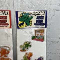 Vintage Kool-Aid Puffy Stickers Orange + Lime Scented Sniff Imperial 1983 RARE!