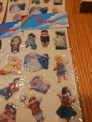 Cabbage Patch Fluffy Stickers