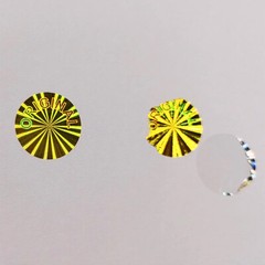 100 Gold Security Hologram Stickers Original Tamper Evident Warranty Labels