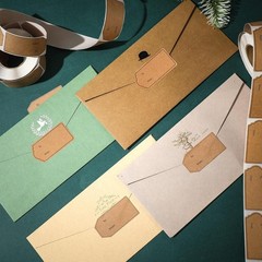 600 Pcs Natural Brown Kraft to and from Gift Tag Stickers 1.18″X2.36″, Kraft to