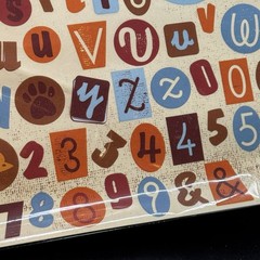 Daisy Hill Cats Rule Alphabet Scrapbooking Stickers 146 Pieces 904781 Vtg New