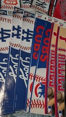 MLB Bumper Stickers Bumper Strips Lot With Flaws READ Lot Of 29