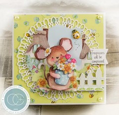 Craft Consortium COTTAGE GARDEN WOOD EPHEMERA SHAPES (10PC) scrapbooking