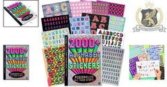 2,000+ Waterproof Alphabet Stickers – Perfect for Scrapbooking & Crafting!