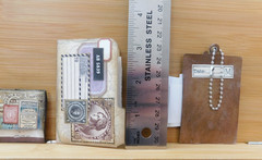 Junk Journal Ephemera Embellishment Add-on Handmade Set Vintage Style Set 4