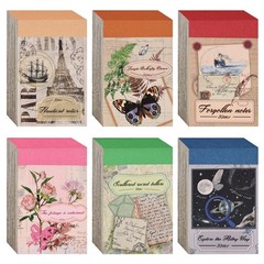 Npcswxq 300Pcs Washi Scrapbook Supplies Sticker Set,Nature Vintage Scrapbooki…