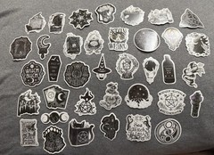 Cute Gothic Kawaii Witchy Sticker Bundle Coquette Aesthetic Lot