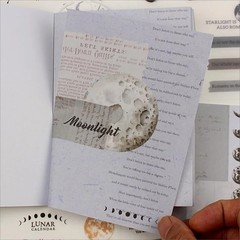 40 Sheets Vintage Washi Stickers Book for Adults, Scrapbook Ephemera with 180pcs