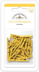 Doodlebug Embellishment Lot Mini Clothespins Add Dimension Projects 14 Colors