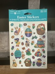 Vintage Forget Me Not Easter Stickers Packs Bundle