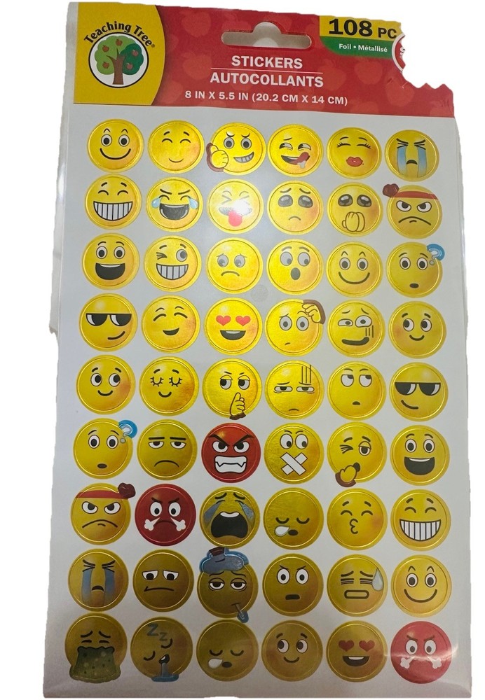 Teachers Kids Awards Stickers and Chart Emotional Feelings. Therapeutic Exp