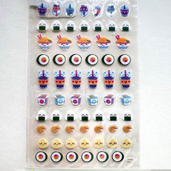 Kawaii Japanese Food Drink Stickers Japan Junk Journal Collage Scrapbooking