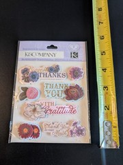 Recollections K&Company YOU CHOOSE Boutique Dimensional Scrapbook Stickers