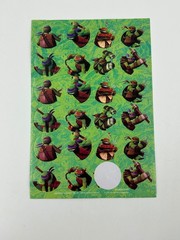 Nickelodeon Teenage Mutant Ninja Turtles Stickers Sheet 20 Pcs 1 Sheet