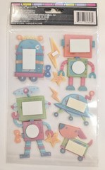 Robots Little Boys Toys Scrapbooking Stickers By Special Moments
