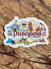 Sticker Pack | Disneyland | Water Resistant | Clear