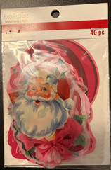RECOLLECTIONS HOLLY JOLLY DIE CUT SHAPES EPHEMERA 40 PC CHRISTMAS 2025 ~ NEW