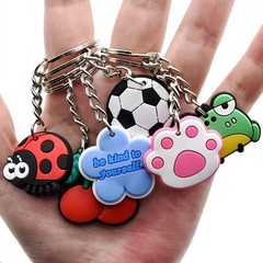 200pcs Random Different Keychains,Mixed Non-Repeat Cute Key Chain for Classro…