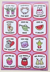 Valentine’s Day Sticker sheet