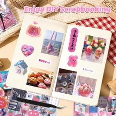 Cute Japanese Sticker Collection – 800+ Self-Adhesive Stickers for Crafts