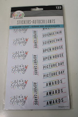Me & My Big Ideas The Happy Planner Teacher Icons 133PC Fair Awards Scrapbooking