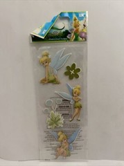 Disney Fairies EK Success Dimensional Stickers TINKERBELL Flowers Fairy
