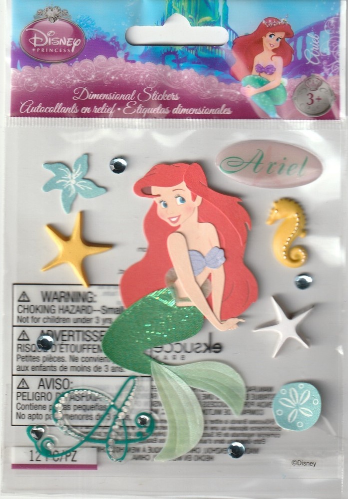 Licensed DISNEY Princess ARIEL The Little Mermaid Theme 86904 Fast FREE Ship!