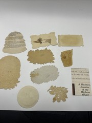 Antique Lot Of 10 Victorian Scrap Paper Ephemera For Collecting Or Scrapbooking
