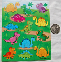 Carson-Dellosa stickers DINOSAURS dinosaur dino cute cartoon colorful t-rex tree
