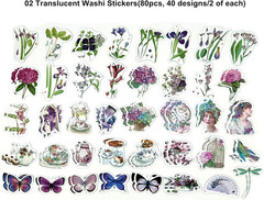 200PCS Vintage Scrapbooking Supplies Pack, Aesthetic Scrapbook Sticker Paper Art